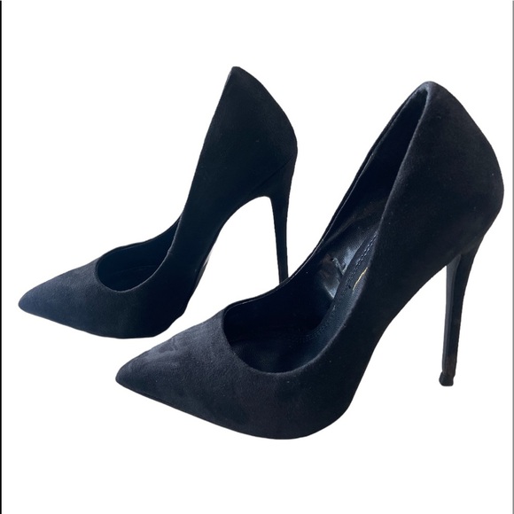 Olivia Black Pump Black heels size 6 - Picture 1 of 9